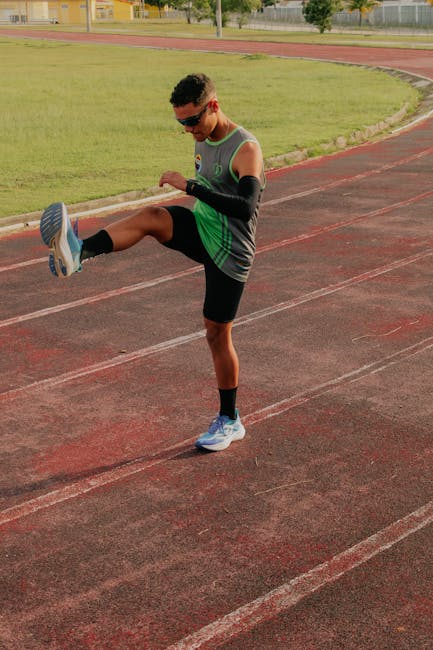 Um atleta de alto rendimento