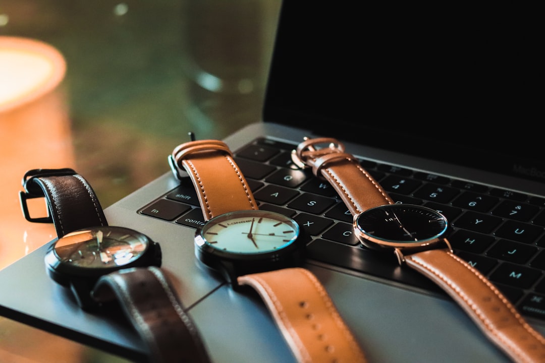 three round analog watches