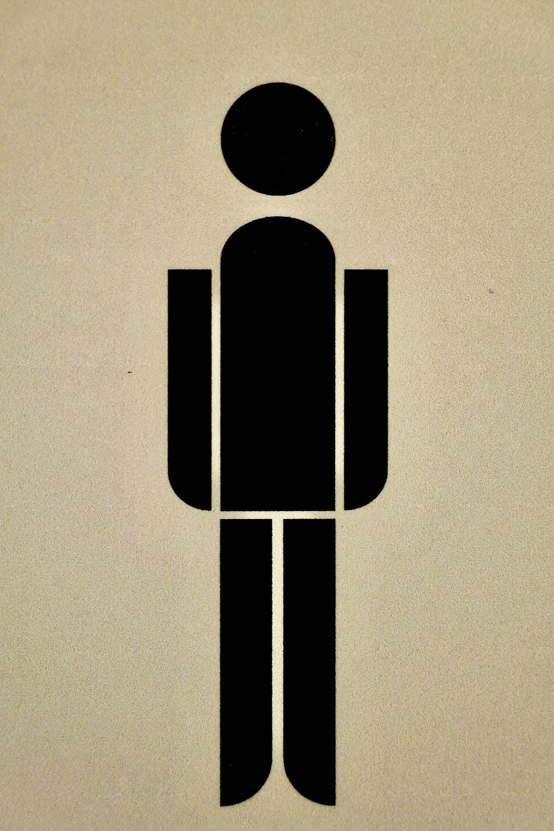 black and white arrow sign