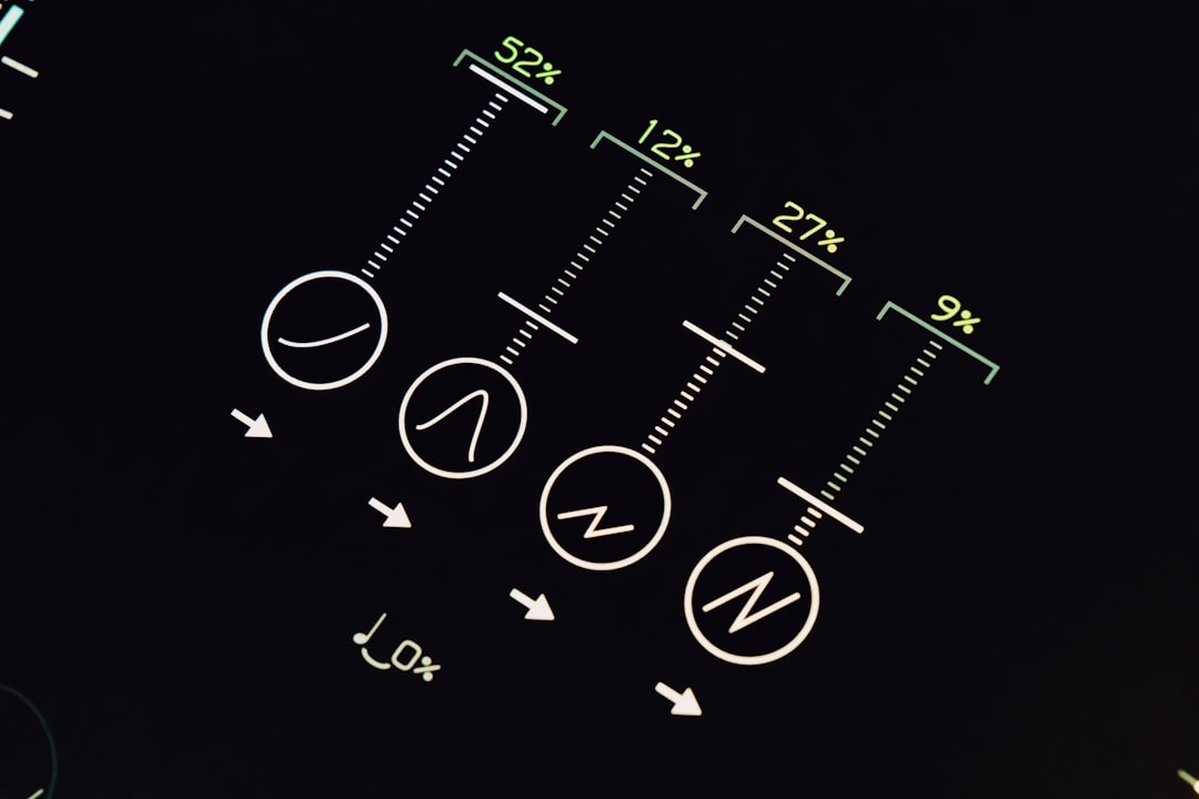 A close up of a cell phone with numbers and arrows