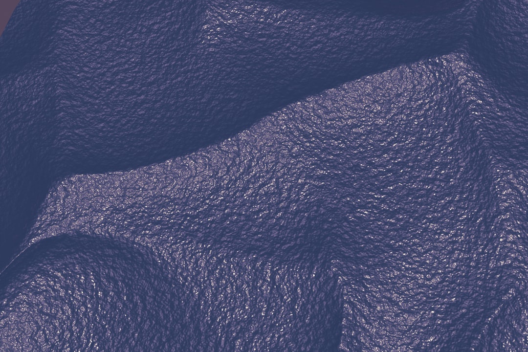 A close up of a black leather texture